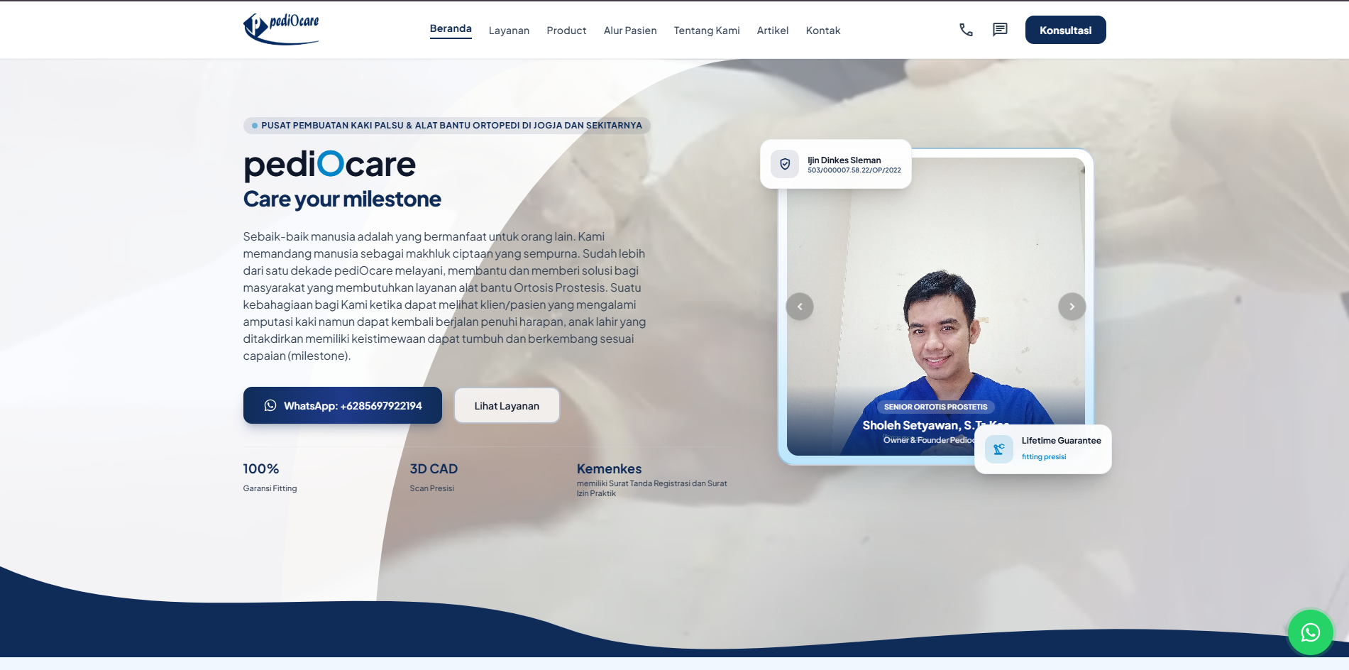 Pediocare Website
